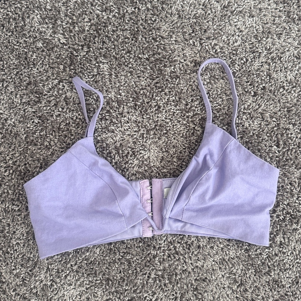 Tobi Purple Crop Top